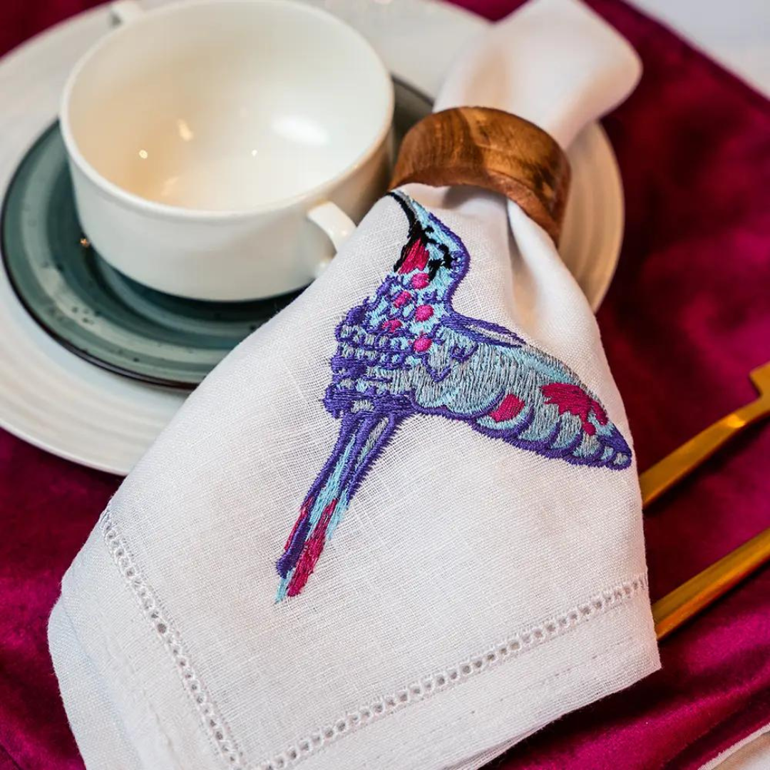 Caribbean Lovestory Hummingbird Napkins