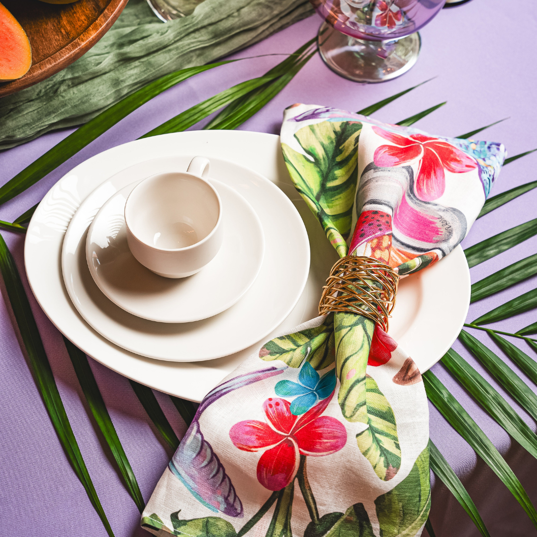 Caribbean Love Story Napkin
