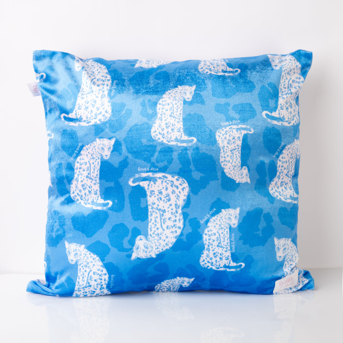 Midnight Safari Square Cushion Cover Double sided print. - Cushion