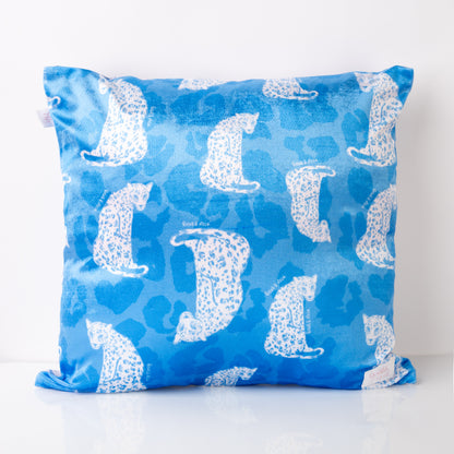 Midnight Safari Square Cushion Cover Double sided print. - Cushion