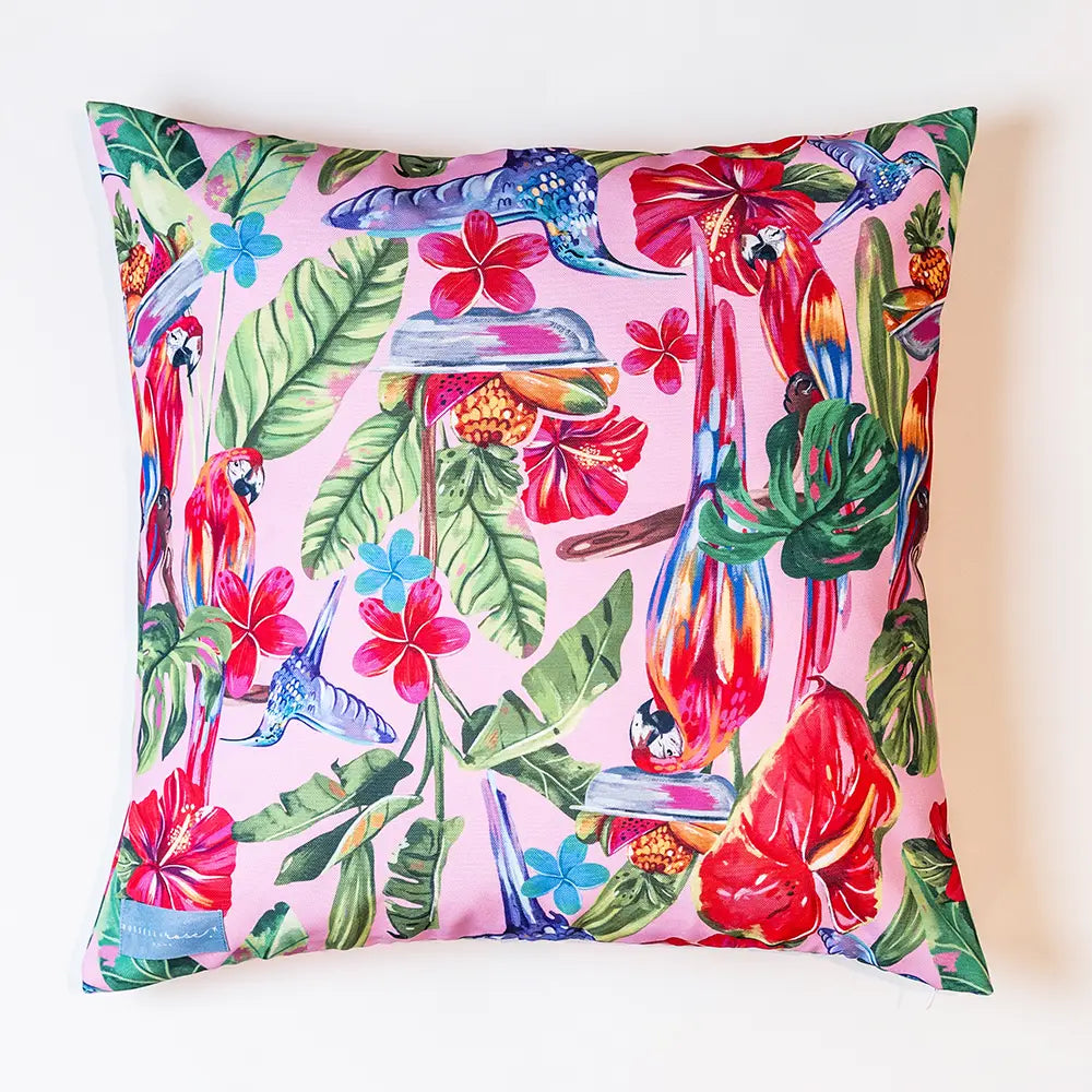 Caribbean Lovestory Cushion Covers - Pink - Cushion